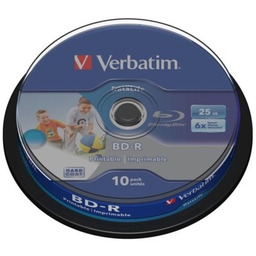 VERBATIM Płyta Printable SL Datalife BD-R, 25 GB,