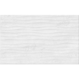 Płytka ścienna FERRATA grey structure glossy 25x40 gat.