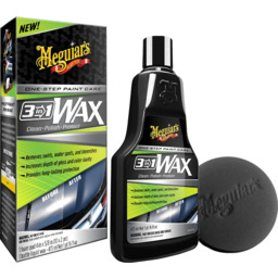 Meguiar s 3 in 1 Wax czyści, nabłyszcza