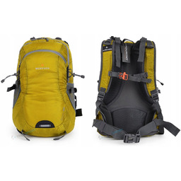 WYGODNY PLECAK BERGSON FLORO 28L WENTYLOWANY LEKKI MUSZTARDOWY