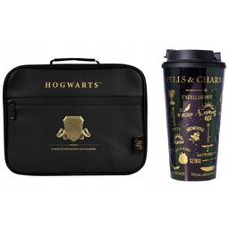 Harry Potter Zestaw Kubek Bidon Torba Śniadaniówka Box