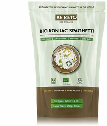 BeKeto - Makaron Konjac Spaghetti - dieta keto,