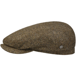 Kaszkiet Crimson Wool Herringbone by Lierys, beżowo-brązowy