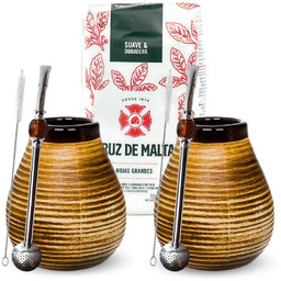Zestaw Yerba Mate Cruz de Malta + Akcesoria