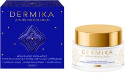 Dermika Luxury Neocollagen, kolagenowy krem-maska do silnej regeneracji