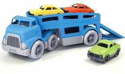 Samochody zabawki Transporter z lawetą GTCCRB1237-Green Toys, pojazdy