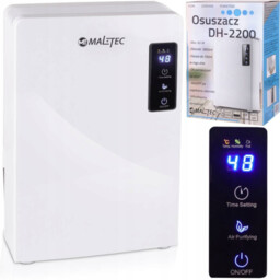Osuszacz powietrza oczyszczacz DH-2200 MALTEC biały