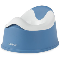 Nocnik niebieski dla chłopca i dziewczynki nocniczek 18m+