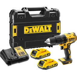 DEWALT Wiertarko-wkrętarka DCD778D2T-QW zestaw akumulatorów