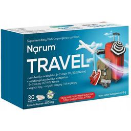 Narum, Travel 200 mg, 30 kapsułek