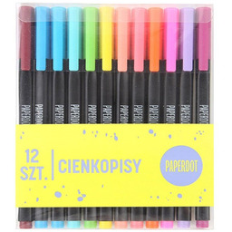 Paperdot, Cienkopisy, 12 sztuk