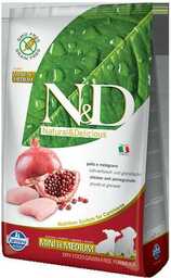 N&D Dog Mini Puppy Chicken/Pomegranate Grain-free - 2,5kg