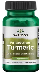 Swanson Turmeric 720mg 30kaps
