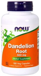 NOW Foods Mniszek Lekarski 500 mg