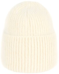 Czapka Damska Młodzieżowa Beanie Podwijana Zimowa Angora Ciepła