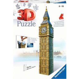 3D Big Ben 216 elementów Puzzle