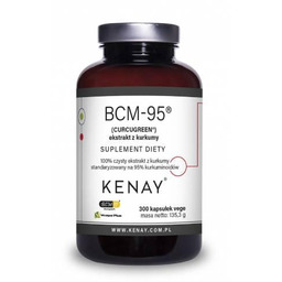 KENAY BCM-95 Ekstrakt z kurkumy, 300 kaps. ->