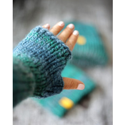 Pakamera Rękawiczki bez palców MAXCOLOR mitenki morska toń