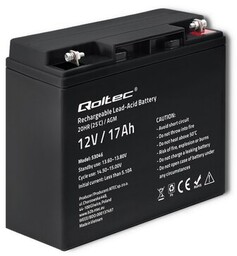 QOLTEC Akumulator 53046 17Ah 12V
