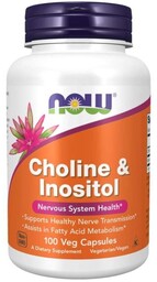 NOW Foods Cholina & Inozytol 500 mg