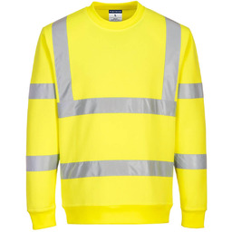 EC13 - Sweter ostrzegawczy Eco - żółty 2XL