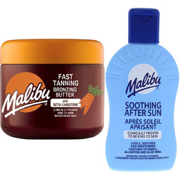 Malibu Przyspieszacz Do Opalania + Balsam Po Opalaniu