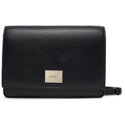 Torebka Calvin Klein Hardware Flap Crossbody K60K612967 Czarny
