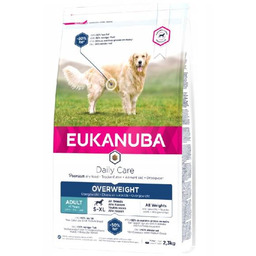 EUKANUBA Daily Care Overweight Adult Dog 2,3 kg