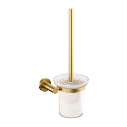 Szczotka toaletowa Omnires Modern Project złota MP60620GLB