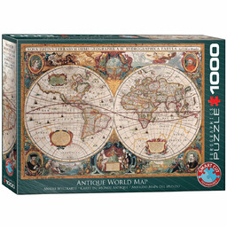 Eurographics, puzzle, Orbis Geographica World Map, 1000 el.