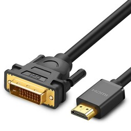 Ugreen Dwukierunkowy kabel przewód HDMI - DVI 1m,