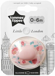 TOMMEE TIPPEE Little London smoczek symetryczny uspokajający 0-6m