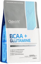 OstroVit BCAA + Glutamina 1000 g cytrynowy