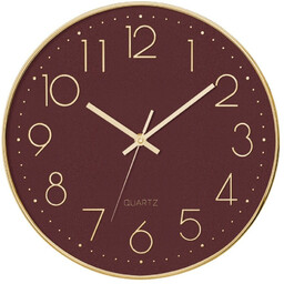 Atmosphera Cichy zegar ścienny do sypialni, zegar