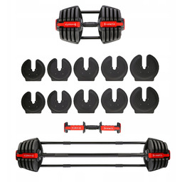 Hantle regulowane 2w1 Hms SGR40 Pro Set 40