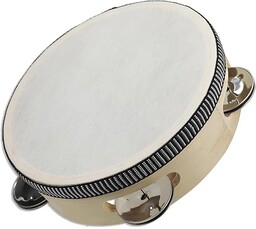 REIG 14 cm drewno tamburyn