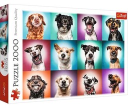 TREFL Puzzle Premium Quality Zabawne psie portrety 27119