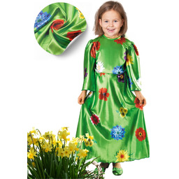 Strój Pani Wiosna Pierwszy Dzień Wiosny 98-104 sukienka