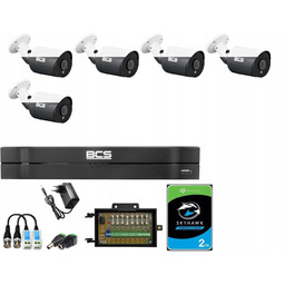 Zestaw Do Monitoringu 5 Kamer Analog BCS-TA15FR4 Dom