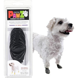Protex PAWZ ochronne buty dla psów, edycja czarna,