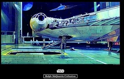 Komar obraz ścienny Star Wars Classic RMQ Falcon