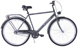 Rower miejski męski z bagażnikiem Kozbike 28 cali
