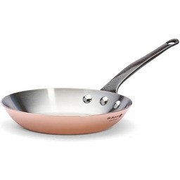 de Buyer - Patelnia miedziana INOCUIVRE z trzonkiem