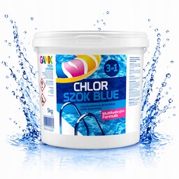 Chlor szok blue do basenu szybka dezynfekcja jacuzzi
