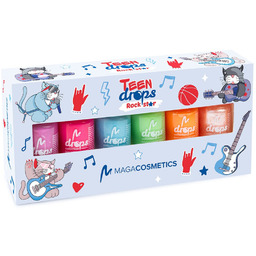Maga Cosmetics Teen Drops, zestaw lakierów do paznokci,