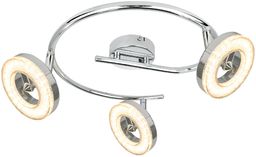 Zuma Line LED16032A-3SP DRISO plafon lampa sufitowa srebrna