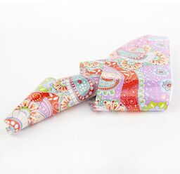 Folia transferowa 100 cm retro paisley Nr 5