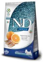 N&D Ocean Dog Adult Mini Herring/Orange Grain-free -