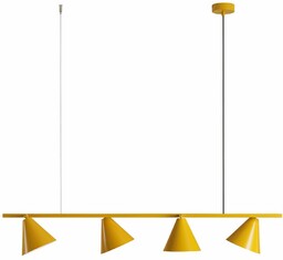 Lampa wisząca modernistyczna FORM 4 MUSTARD 1108L14 -