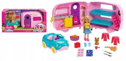 Barbie FXG90 Chelsea Z Przyczepą Kempingową